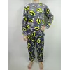 Пижама на мальчика теплая Batman 134см 36 Серая 79347855-1