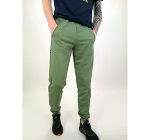 Мужские штаны Alex малахитовые с двумя карманами  48 (41337298-1)
