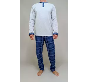 Пижама мужская Macho теплая 50 Синяя 42684181-1