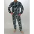 Пижама мужская махровая р.48 Чернильная (13372951-1)