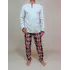 Пижама мужская Macho теплая 50 Сіра 42240589-1