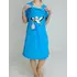 Платье-туника  женская Аист (для кормящих мам) 46-48 Голубая (15108504-1)