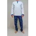 Пижама мужская Macho теплая 50 Синяя 42684181-1